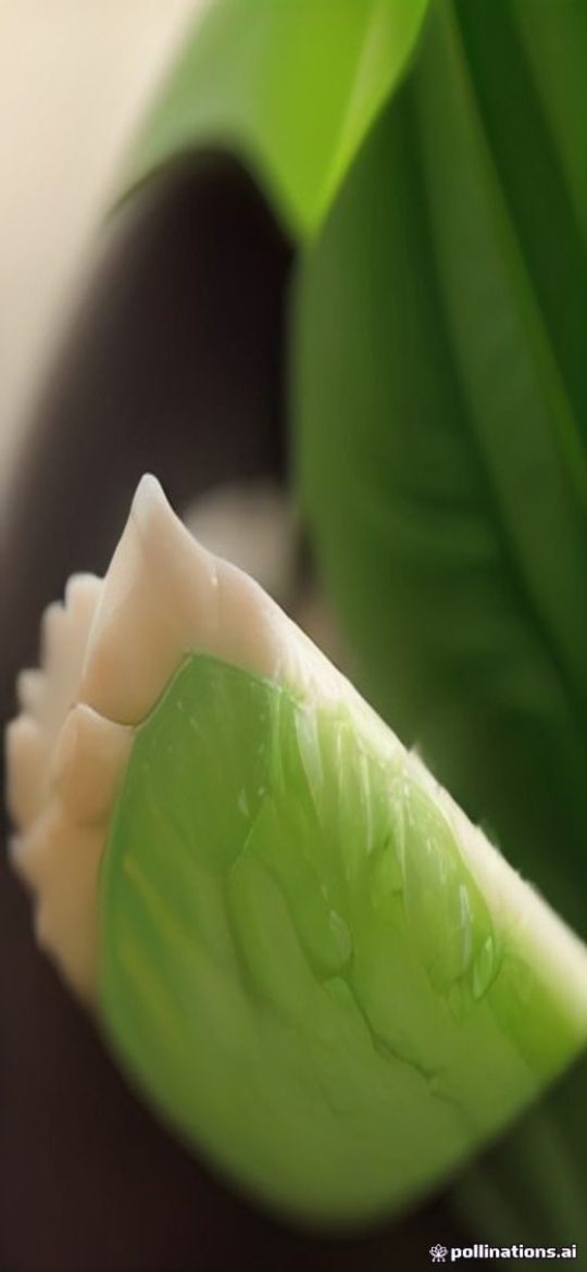 plants App 病虫害图鉴详情页，叶片症状放大图与处理步骤编号列表同屏显示